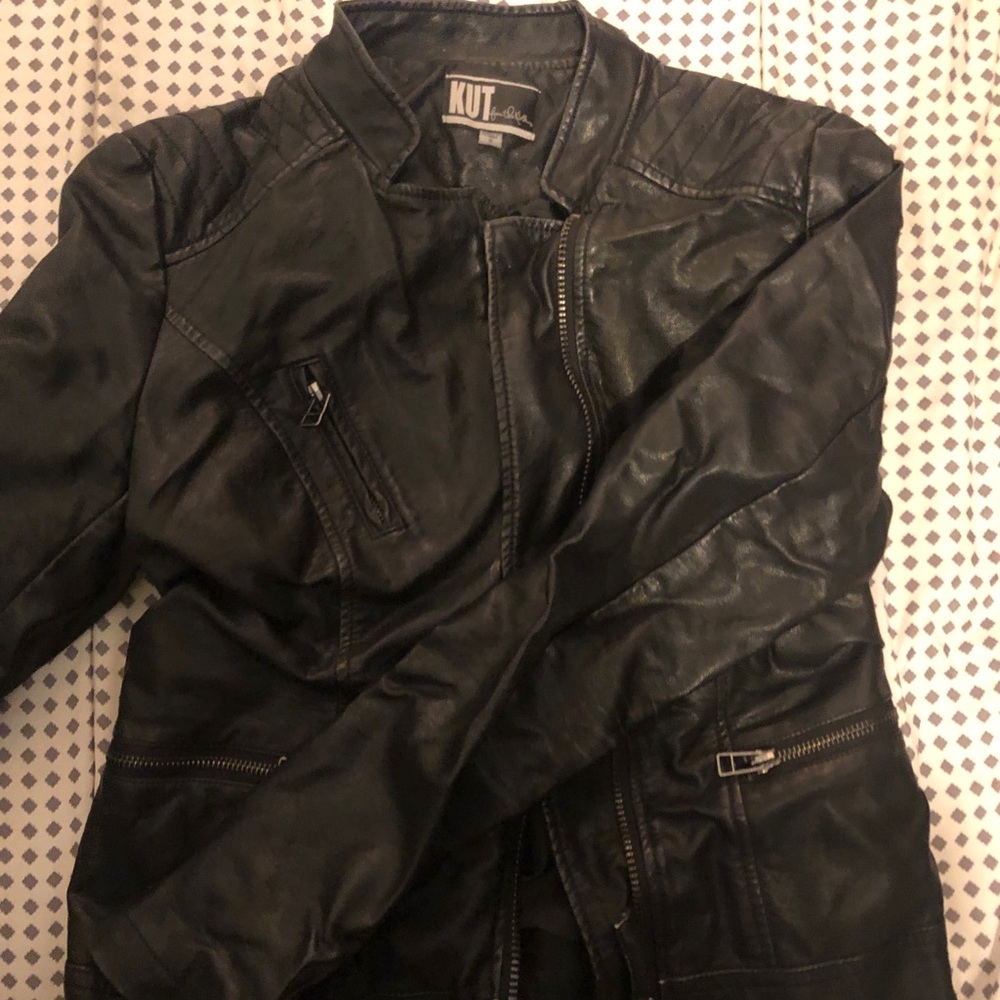 Kut leather jacket